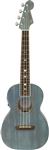 Fender Dhani Harrison Ukulele Acoustic Electric Turquoise with Bag Front View